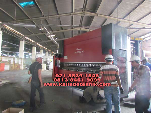 Jasa Pindah Handling Positioning Mesin Punching Bending