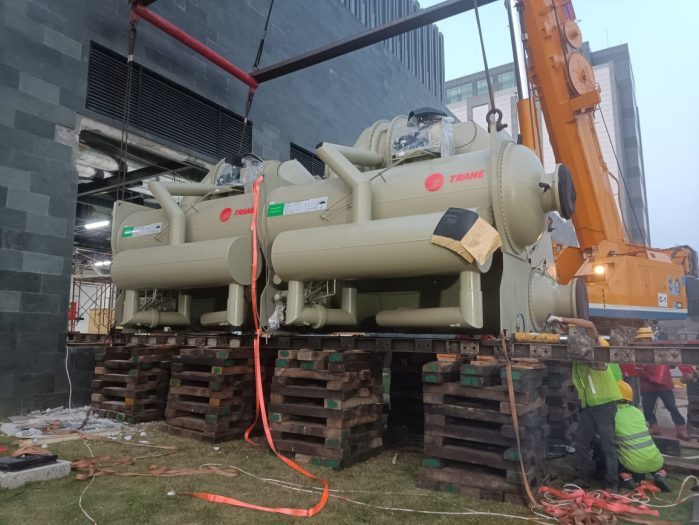 Jasa Hadling Mesin Chiller TRANE, Jasa Setting Chiller